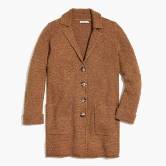 J. Crew Donegal Sweater Cardigan Coat H11200 - Picture 10 of 10